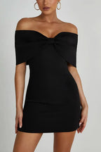 Rebecca Bow Mini Dress