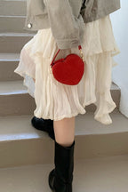 Elegant Flowy Midi Skirt