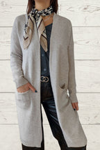 Long Horizontal Knit Tank Top