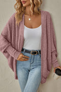 Autumn-Winter New Solid Color Midi Knit Cardigan