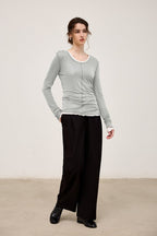 Thermal Blend Slim Knit Top
