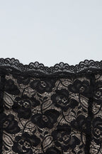 Lace Plunge Slip Dress