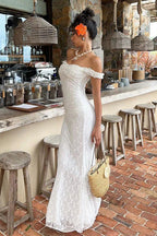 Sweet Temperament Sleeveless High Waist Thin Maxi Dress