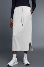 High Waist Split Straight Bodycon Midi Skirt