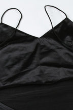 Slim-Fit Spaghetti Strap Party Dress