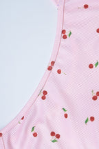 Strap Bodycon Slim Long Floral Dress