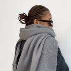 Solid Color Mohair Scarf