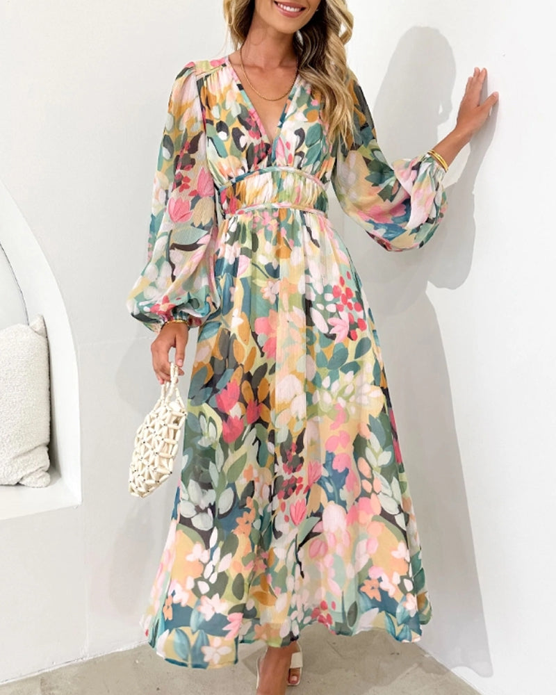 Fabiana Chic Floral Dress Boutique Collection