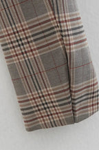 Plaid Short Casual Blazer