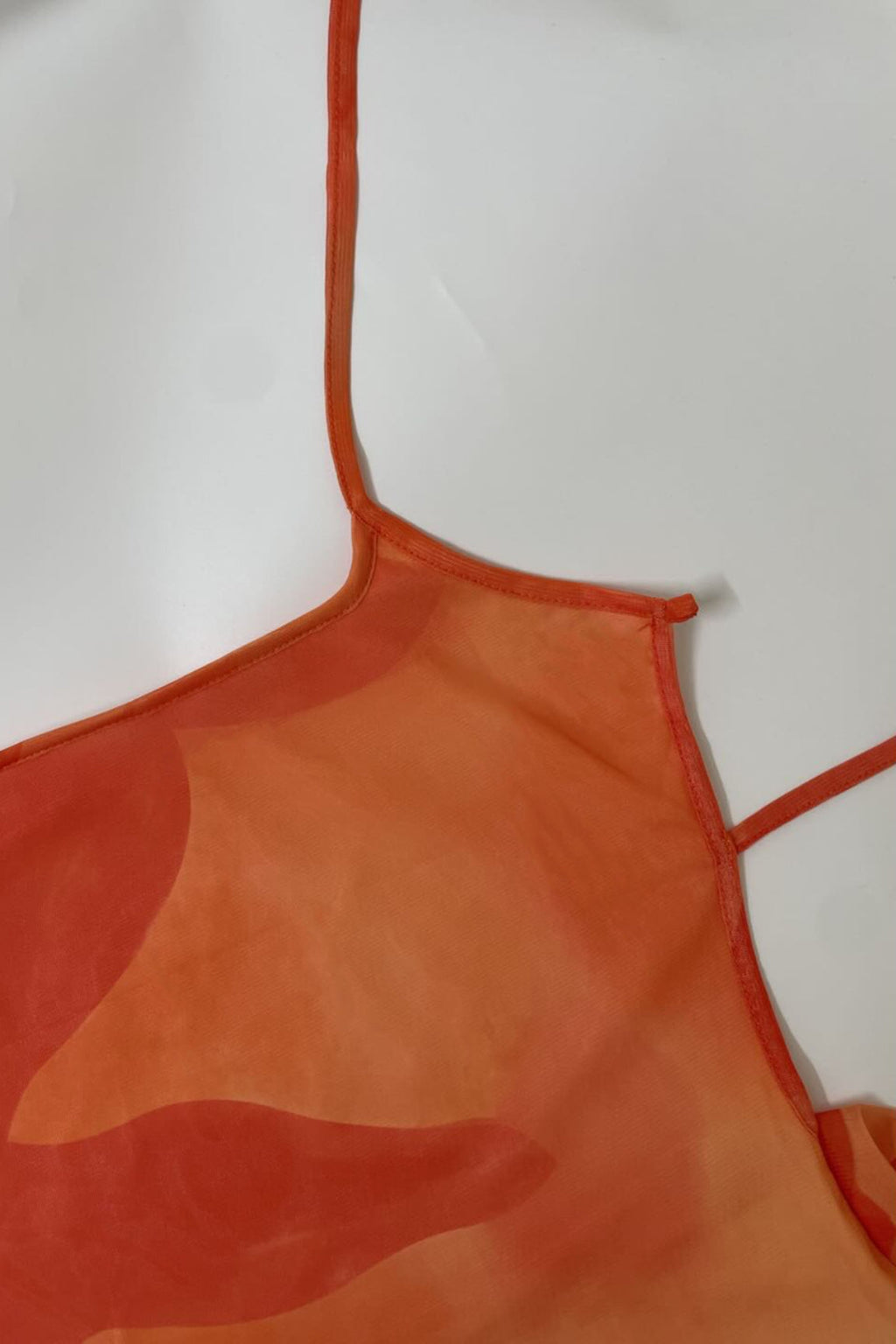 Sexy Mesh Sheer Strap Vacation Dress