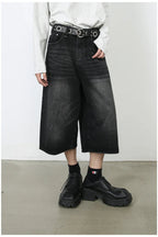 Vintage Y2K Loose Cropped Jeans