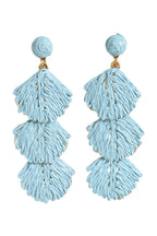 Bohemian Style Woven Seashell Vacation Earrings