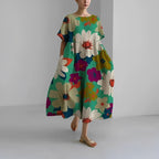 Stella Exclusive Floral Dress Chic Silhouette Collection