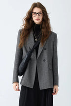 Woolen Casual Suit Blazer