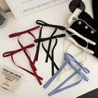 Fabric Ribbon Bow Top Clip Hair Accessory