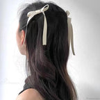 Fabric Ribbon Bow Top Clip Hair Accessory