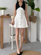 Faith Single Breasted Mini Dress