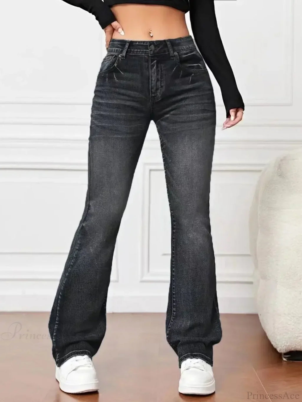 Fall Fashion Stretch Denim High Waist Casual For Women Female Clothing S-2XL Drop Shipping Jean