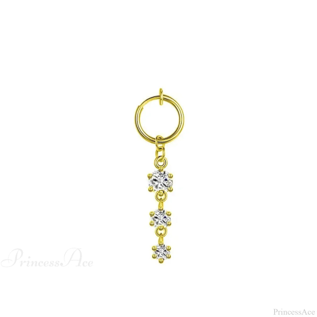 Fashion Butterfly Gothic Fake Belly Ring