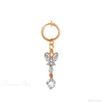 Fashion Butterfly Gothic Fake Belly Ring