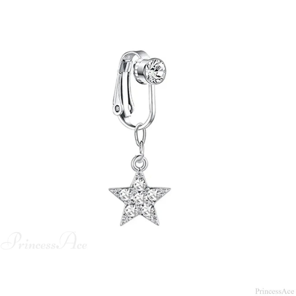 Fashion Butterfly Gothic Fake Belly Ring