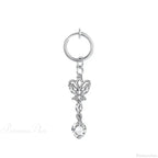 Fashion Butterfly Gothic Fake Belly Ring