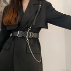 Fashion Dark Harness Waist Belt
