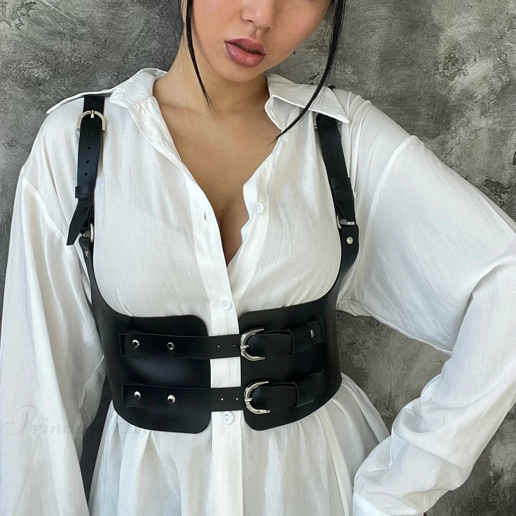 Fashion Gothic Punk Broad Waist Belt