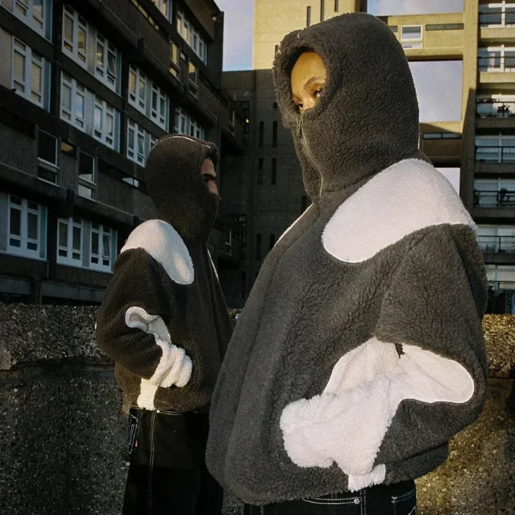 Fashion Oversized Coat Hoodie