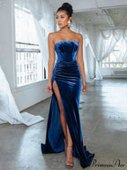 Fashion Solid Party Club Formal Long Maxi Dresses