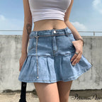 Fashion Y2K Demin Skirt