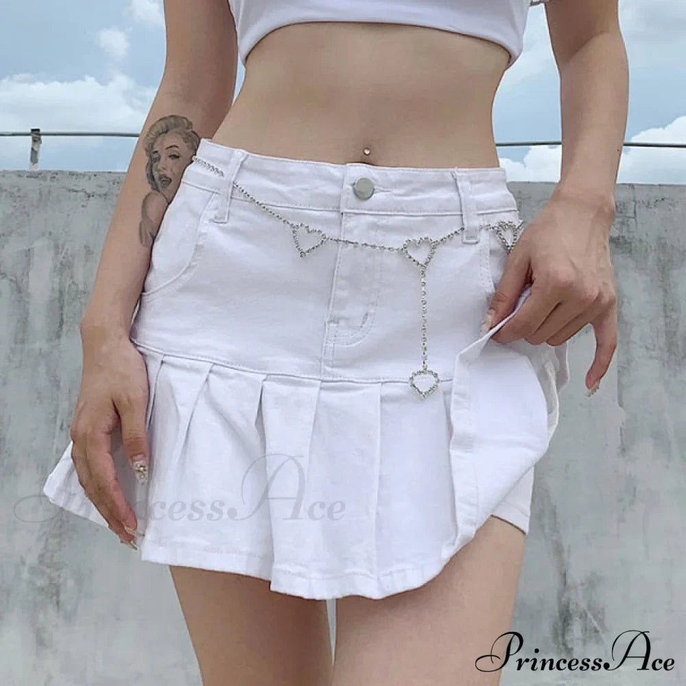 Fashion Y2K Demin Skirt