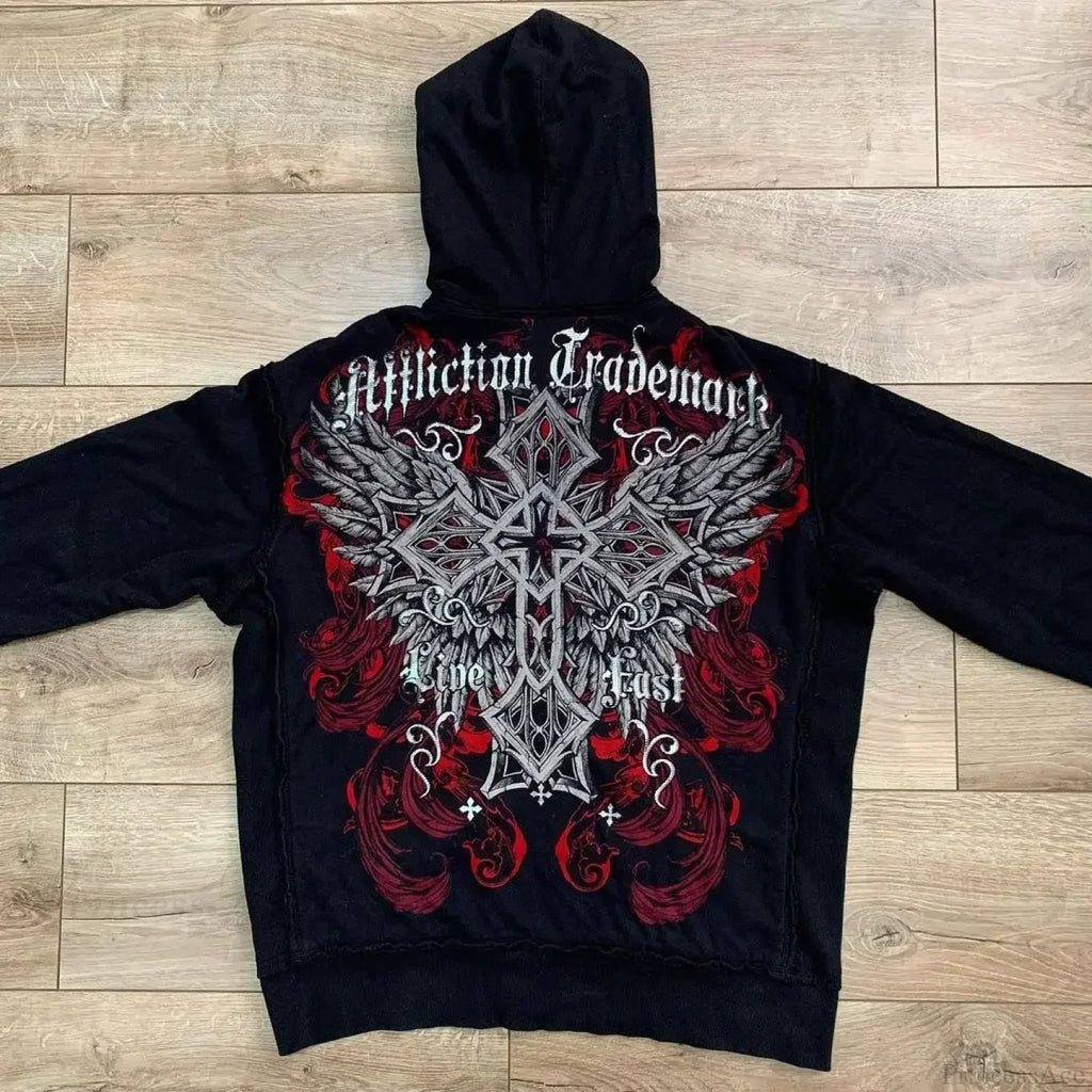 Fashionable Loose Plus Size Hoodie