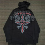 Fashionable Loose Plus Size Hoodie