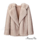 Faux Fur Stylish Fringe Coat