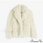 Faux Fur Stylish Fringe Coat