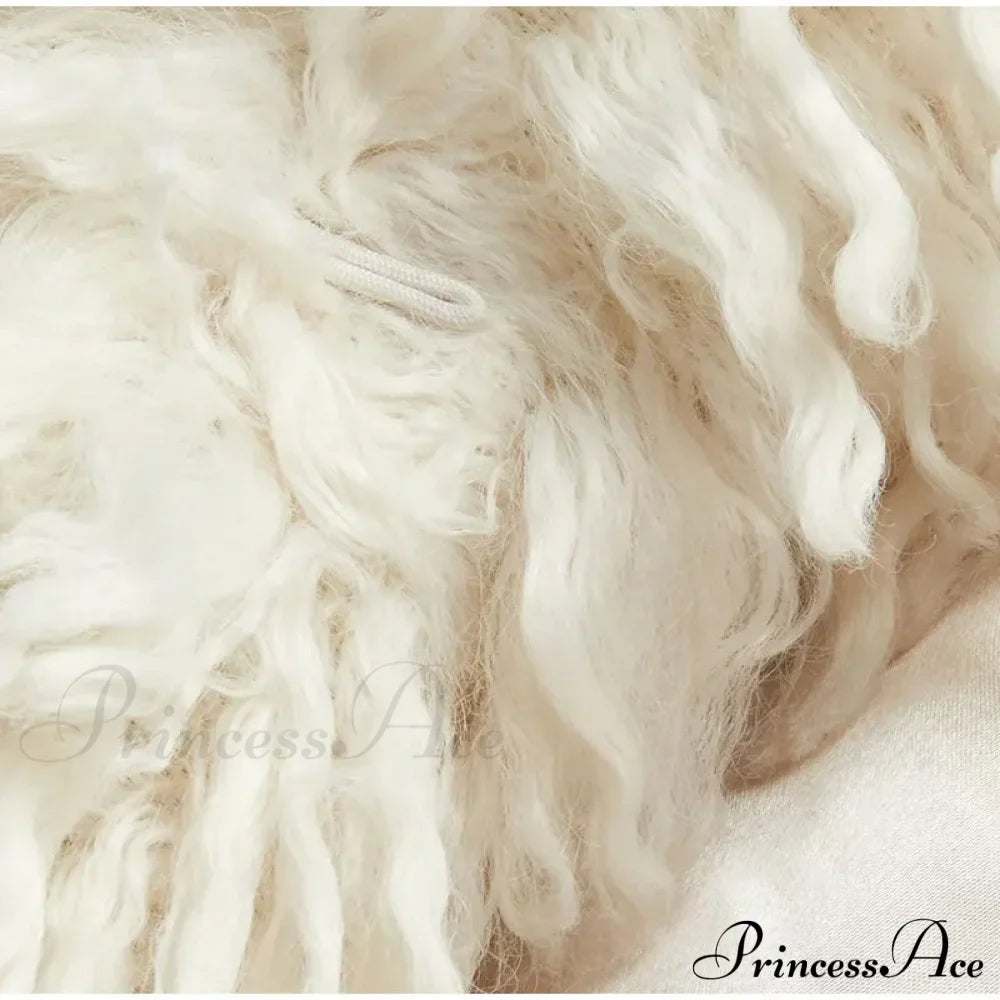 Faux Fur Stylish Fringe Coat
