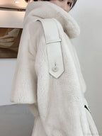 Faux Mink Fur Thick Winter Overcoat