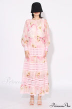 Faye Floral Top Charming + Skirt Set