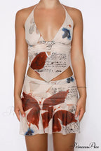 Faye Top Stylish + Skirt Set