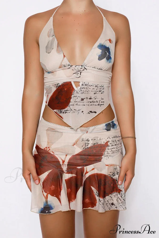 Faye Top Stylish + Skirt Set