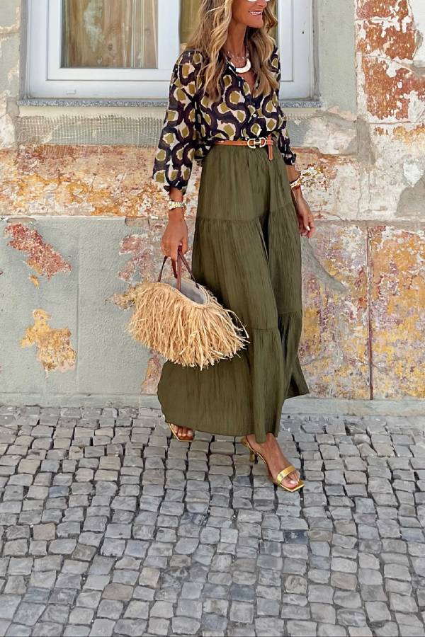 Megan Long Skirt