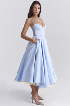 DoubleLayer Sheer Party Dress