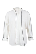 Bolt White Contrast Top