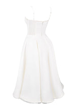 Lorraine Premium Strapless V Neck Sleeveless Tutu Maxi Dress Designer Edit