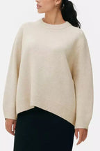 Oversized Long Sleeve Pullover Sweater