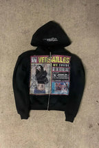 Graphic ZipUp Street Hoodie