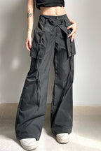 Loose Fit Drawstring Cargo Pant