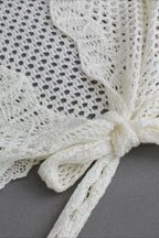 Two Piece Crochet Skirt Cover Up