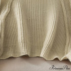 Female Solid Casual Chic Short Knitted Cardigans